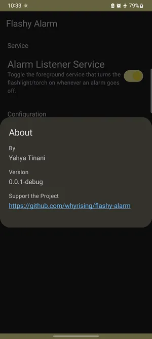 Flashy Alarm